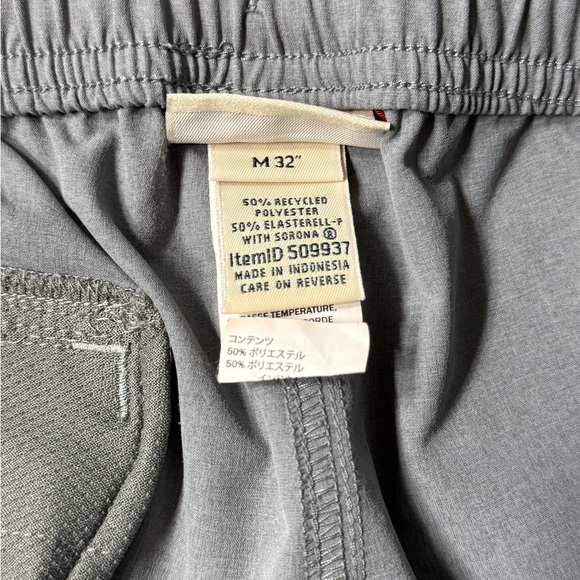 LL Bean Men's Multisport Gray Performance Pants Medium 32” Hiking Outdoors - Picture 8 of 11